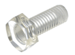 Polycarbonate Hexagon Head bolt M5 10mm (1000pcs/bag)