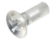 Polycarbonate Oval Head Screw (Phillips) M4 12mm (1000pcs/bag)